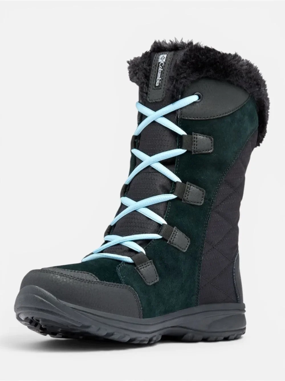 Columbia Ice Maiden II Lace Insulated Snow Winter Boots Size 8W